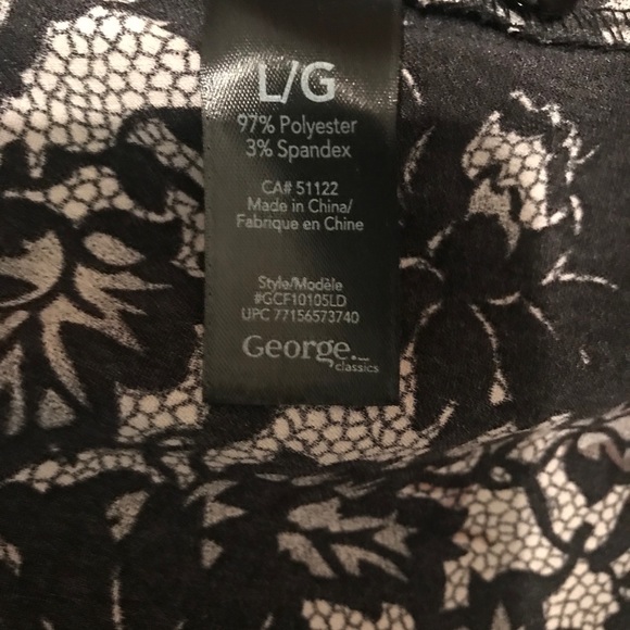 LACE LOOK BUTTON UP COLLAR SKIRT - Picture 3 of 10